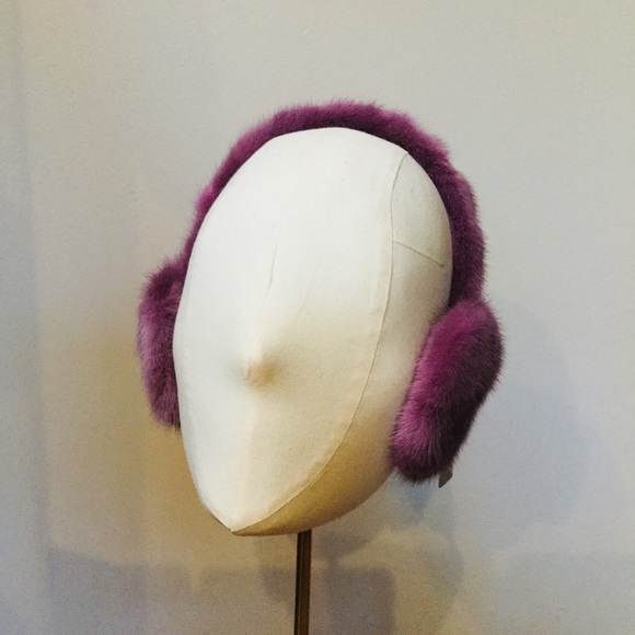 NEW! 100% REAL MINK FUR Earmuffs - Picture 3 of 8